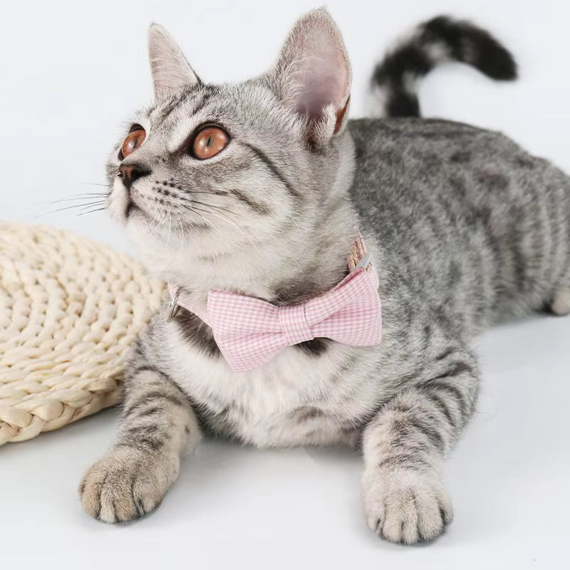 Fetch Peak Bow Tie Cat Collar